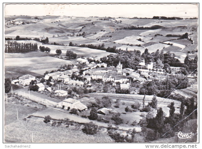 09. Gf. ST-MARTIN-D'OYDES. Vue Panoramique Du Village. 254-86 - Other & Unclassified