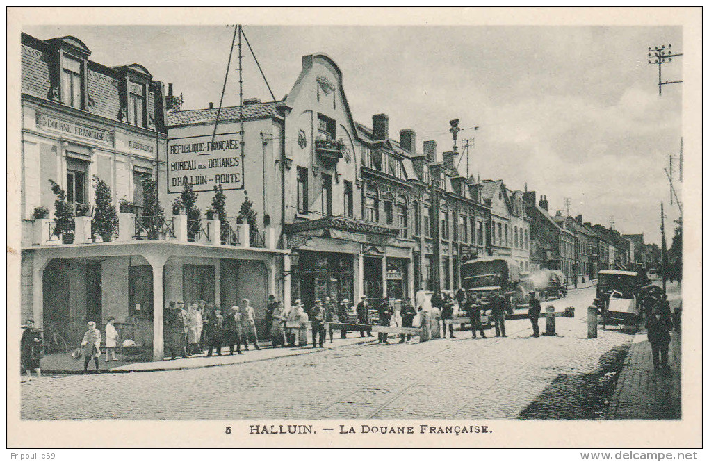 Halluin - La Douane Française - Edition Coudron, Halluin - Vers 1930 - Tourcoing