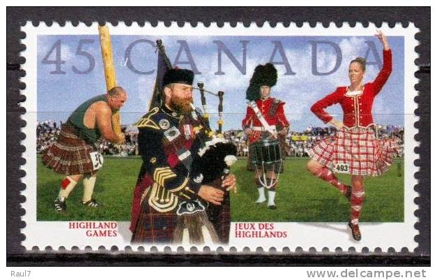 CANADA 1997 - Folklore, Fêtes Des Highlands - 1v Neufs // Mnh - Neufs