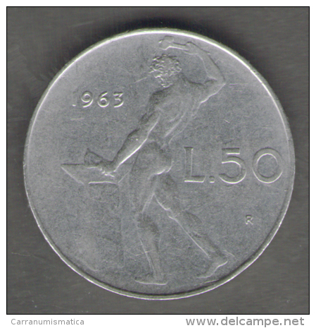 ITALIA 50 LIRE 1963 - 50 Liras