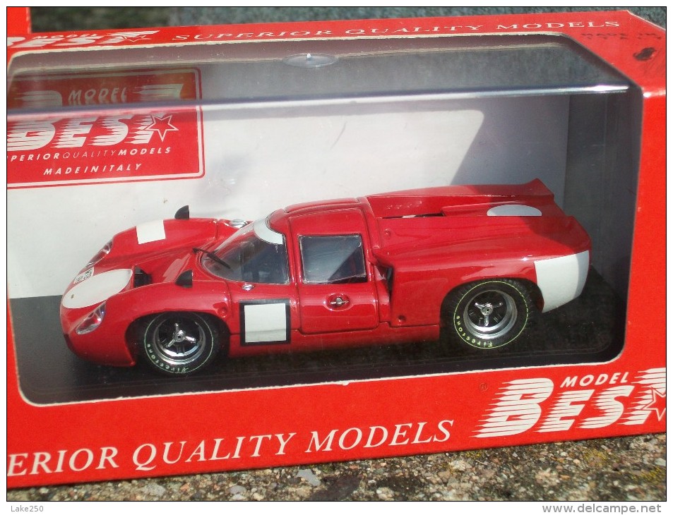 BEST MODEL - 9156 - LOLA T 70 COUPE'  PROVA 1967  Scala 1/43 - Best Model