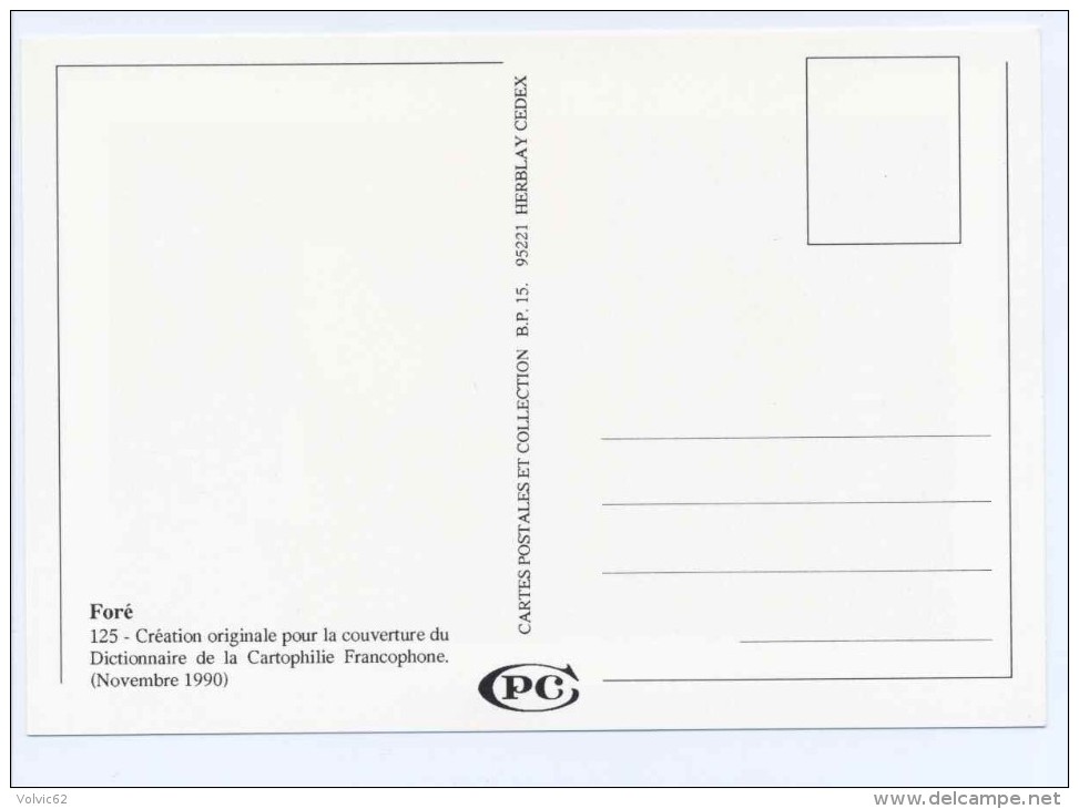 Carte Postale Collection  CPC Foré Couverture Dictionnaire 1990 - Fore