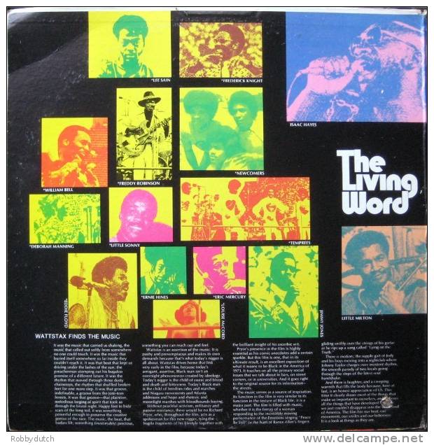 * 2LP *  WATTSTAX 2: THE LIVING WORD - VARIOUS ARTISTS (USA 1973) - Soul - R&B