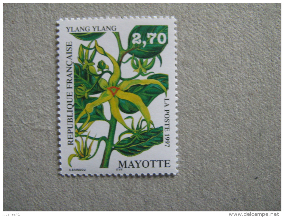 MAYOTTE  P 42 * *   FLORE - Ongebruikt