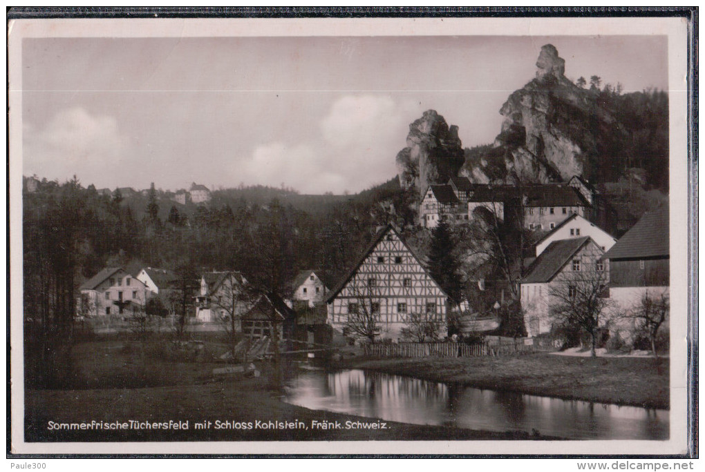 Pottenstein - Tüchersfeld Mit Schloss Kohlstein - Fränkische Schweiz - Pottenstein