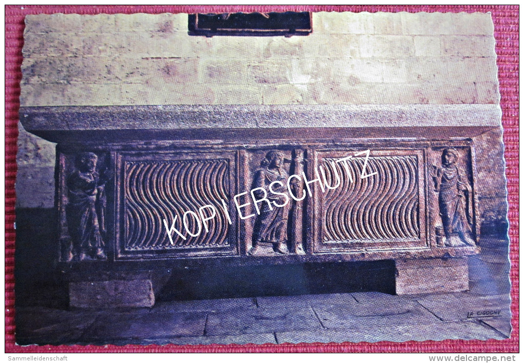 Ansichtskarte Foto Postkarte Antik Eglise Sainte Anne Sarcophage Paleochretien Du IV - Antiquité