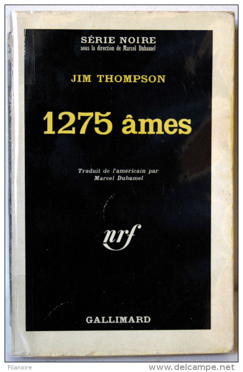 THOMPSON (Jim) – 1275 âmes - Série Noire N°1000 (1966, EO)  LE N°1000 De La Série Noire ! - Série Noire