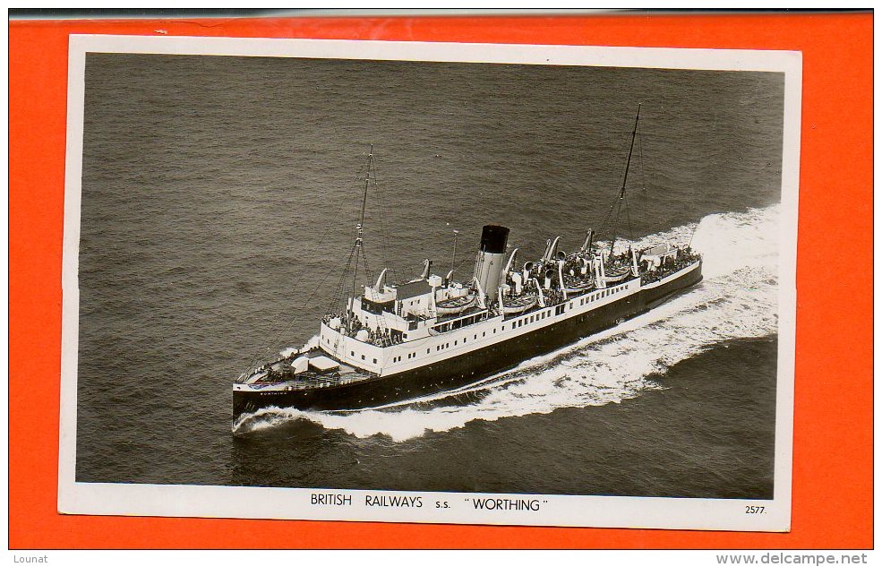 British Railways S.s. "WORTHING" - Steamers