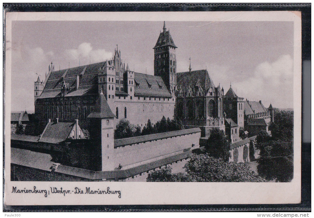 Marienburg - Malbork - Die Marienburg - Westpreussen