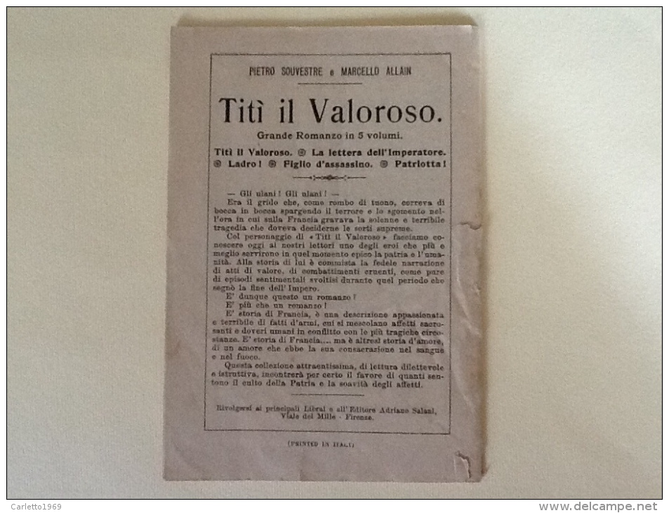 STORIA DI PIRAMO E TISBE DEL 1934 SW - Storia