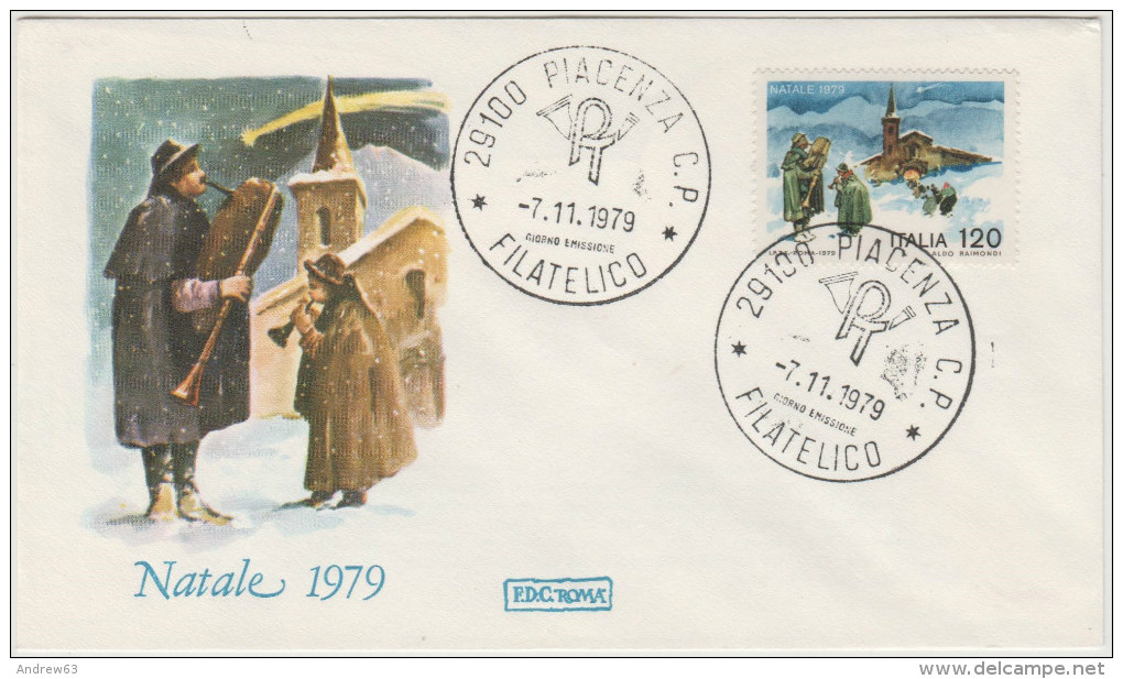 ITALIA - ITALY - 1979 - NATALE - Serie ROMA - FDC - FDC