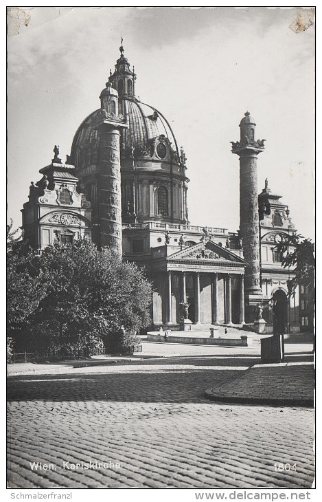 AK Wien Karlskirche Kirche  Österreich Austria - Iglesias