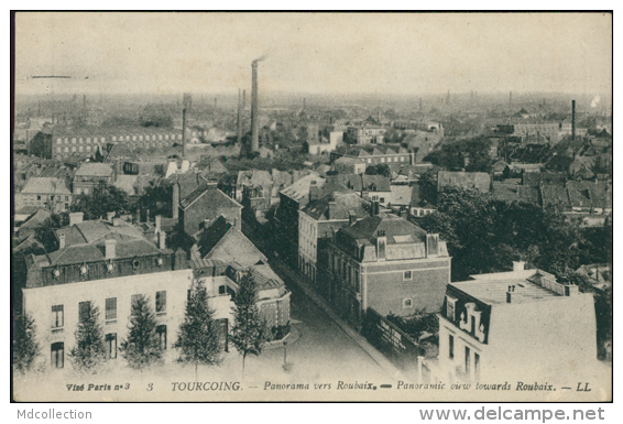 59 TOURCOING / Panorama Vers Roubaix / - Tourcoing