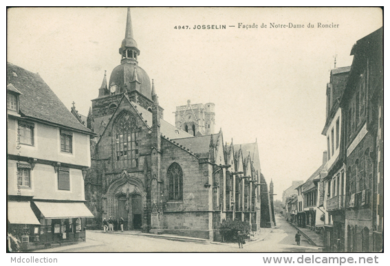 56 JOSSELIN / L'Eglise Notre Dame Du Roncier / - Josselin