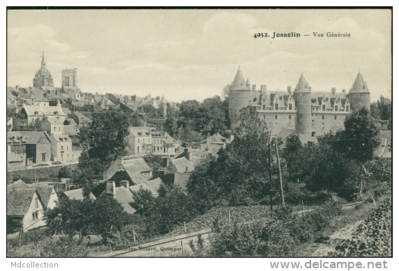 56 JOSSELIN / Vue Générale / - Josselin