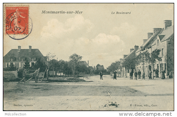 50 MONTMARTIN SUR MER / Le Boulevard / - Montmartin Sur Mer
