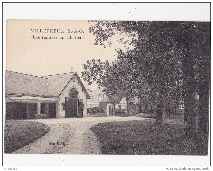 Cpa VILLEPREUX Remises Du Chateau  Ed Ruch - Villepreux