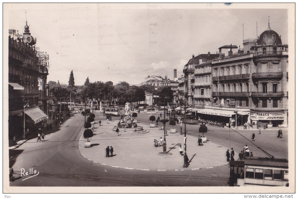 Montpellier (34) - La Place De La Comédie - Montpellier