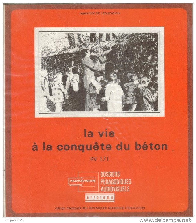 DOSSIER SCOLAIRE MINISTERE EDUC NAT - La Vie à La Conquête Du Béton: Livret  16 P. 16 Diapos - Fichas Didácticas