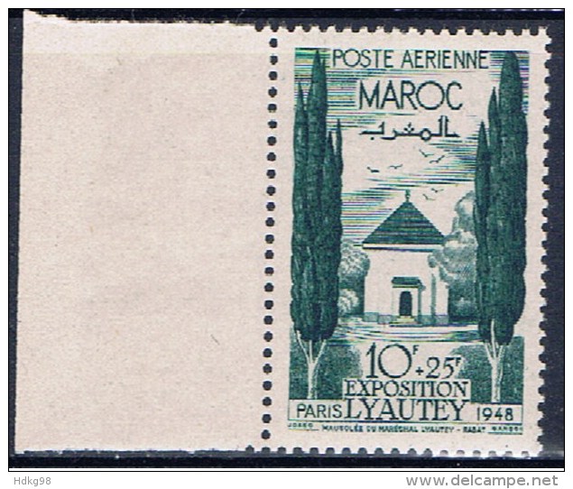 MA+ Marokko 1948 Mi 278 Mnh Lyautey - Neufs