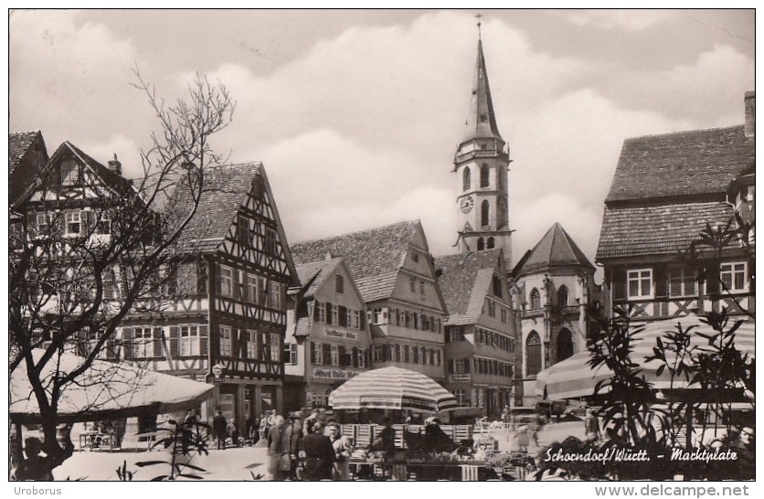 GERMANY - Schorndorf - Marktplatz - Schorndorf