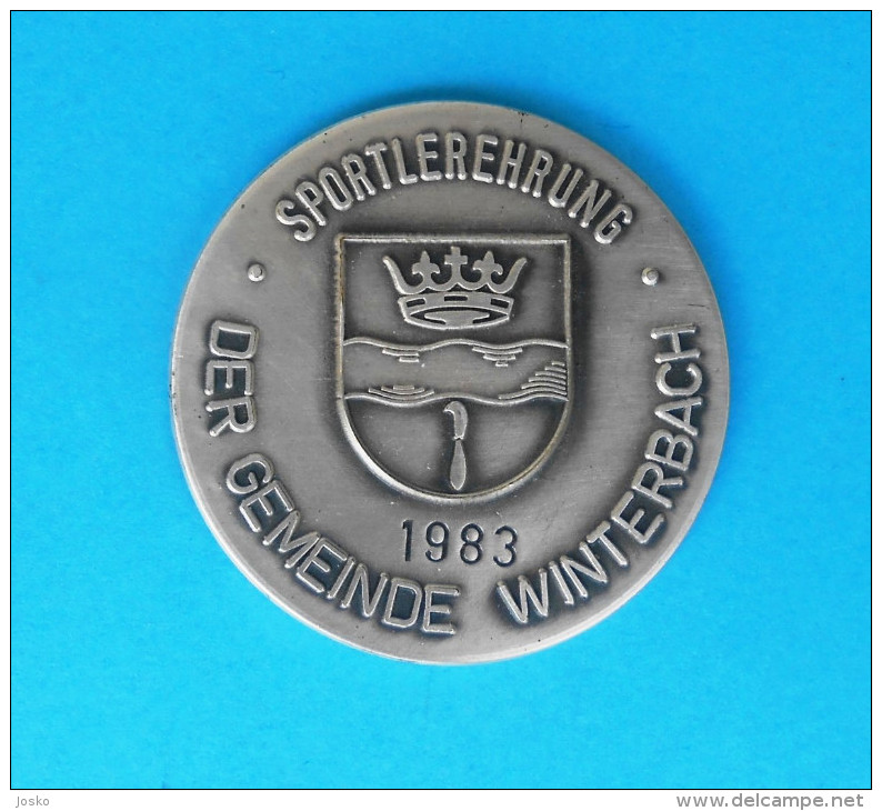 GERMANY - SHOOTING SPORTS MEDAL ( Winterbach 1983. ) * De Tir Tournage Schiessen Tiro Disparo Tiroteio - Other & Unclassified