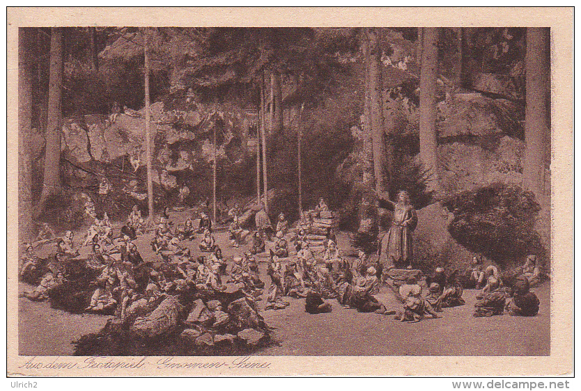 AK Wunsiedel - Luisenburg - Bergfestspiel - Gnomen-Scene - Ca. 1927 (7640) - Wunsiedel