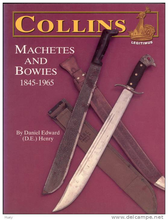 CD "Collins Machetes And Bowies 1845-1965" - Armes Blanches