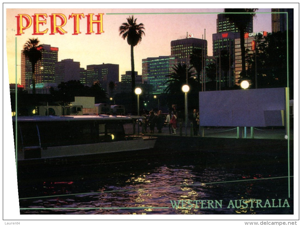 (PH 222) Australia - WA - Perth (2 Cards) - Perth