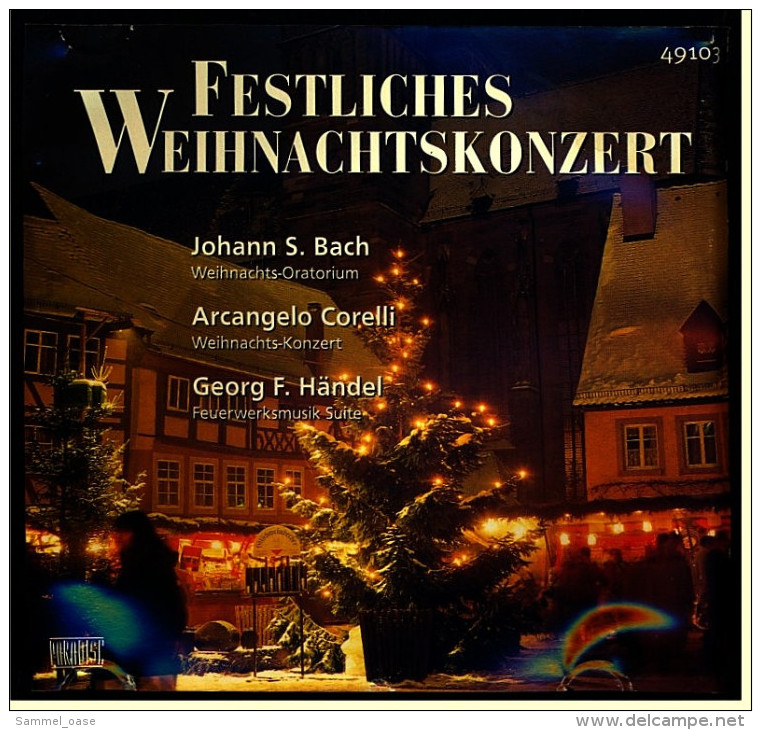 CD -  Festliches Weihnachtskonzert - Johann Sebastian Bach : Weihnachts-Oratorium , Arcangelo Corelli - Kerstmuziek