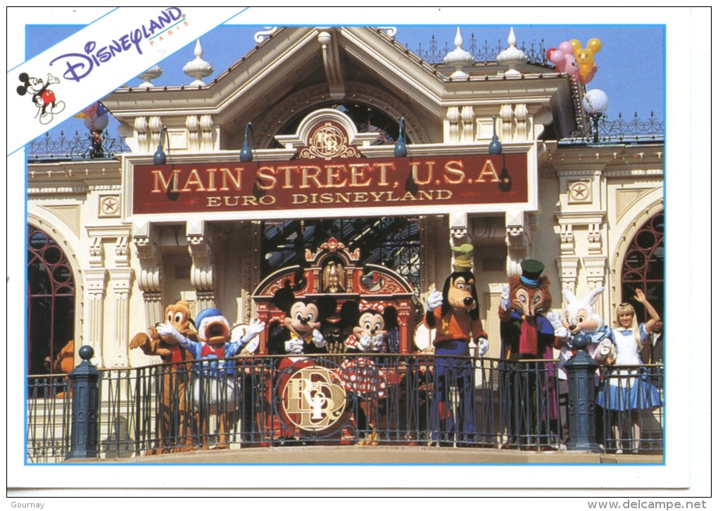 Marne La Vallée : Euro Disney (1994) Puis Disneyland Paris : LMain Street Station N°115 - Disneyland