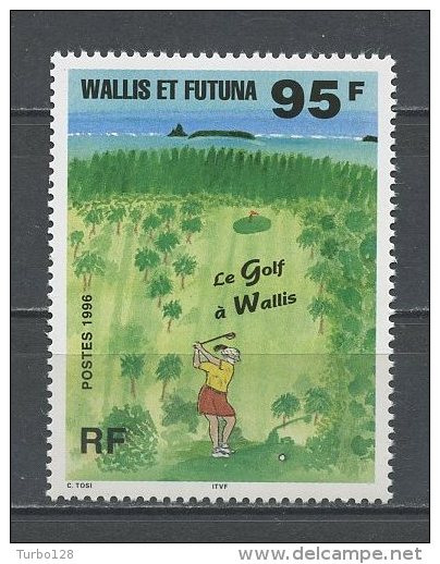 WALLIS FUTUNA 1996 N° 486 ** Neuf = MNH Superbe  Cote: 3.50 € Sports Golf - Nuevos