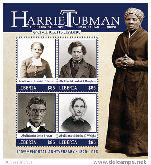 Liberia-2013-Famous People-HARRIET TUBMAN - Altri & Non Classificati