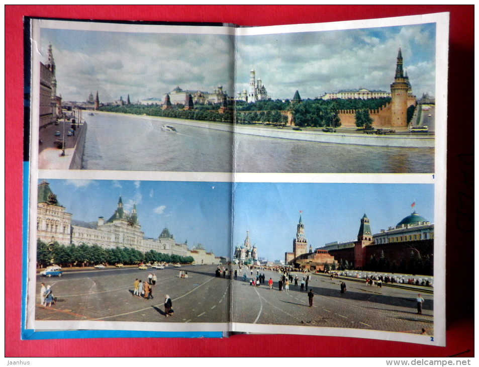 Moscow - Photo Book Leporello - Russia USSR - Unused - Slavische Talen