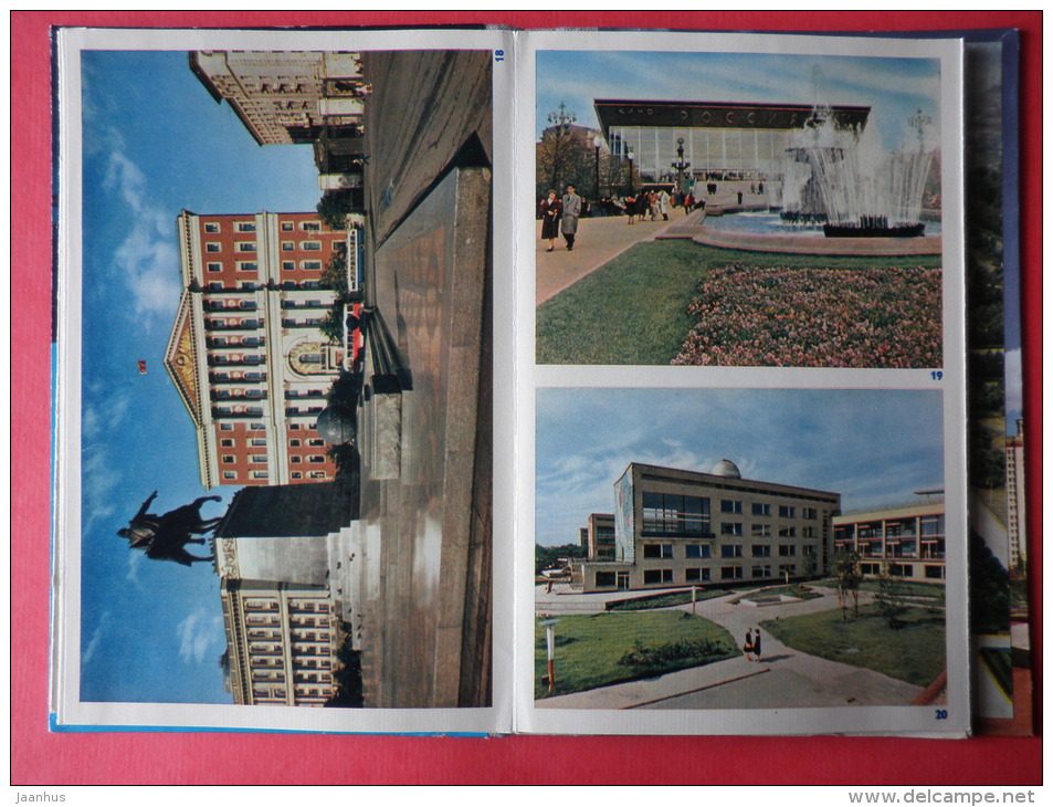 Moscow - Photo Book Leporello - Russia USSR - unused