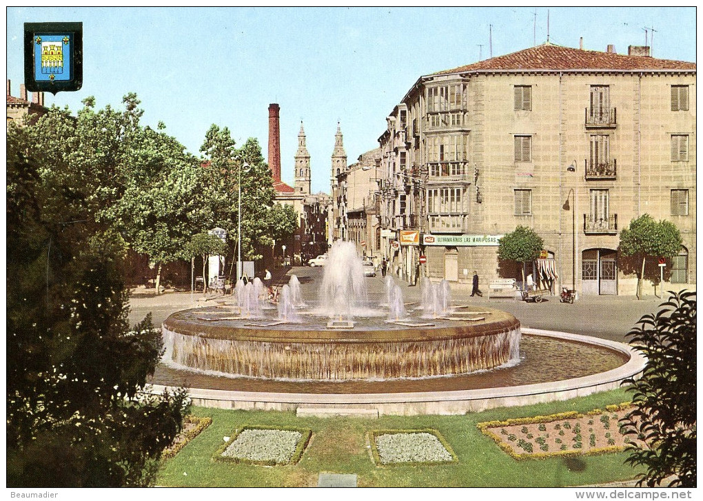 La Rioja Logroño Fuente Luminosa Plaza Murrieta - La Rioja (Logrono)