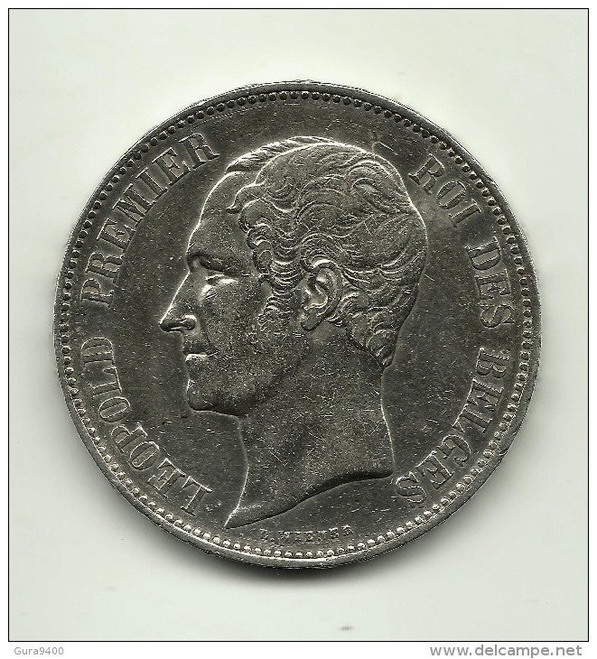 België 5 Francs, 1858 - 5 Francs