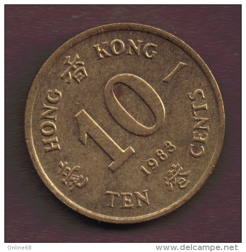 HONG KONG 10 CENTS 1983 - Hong Kong