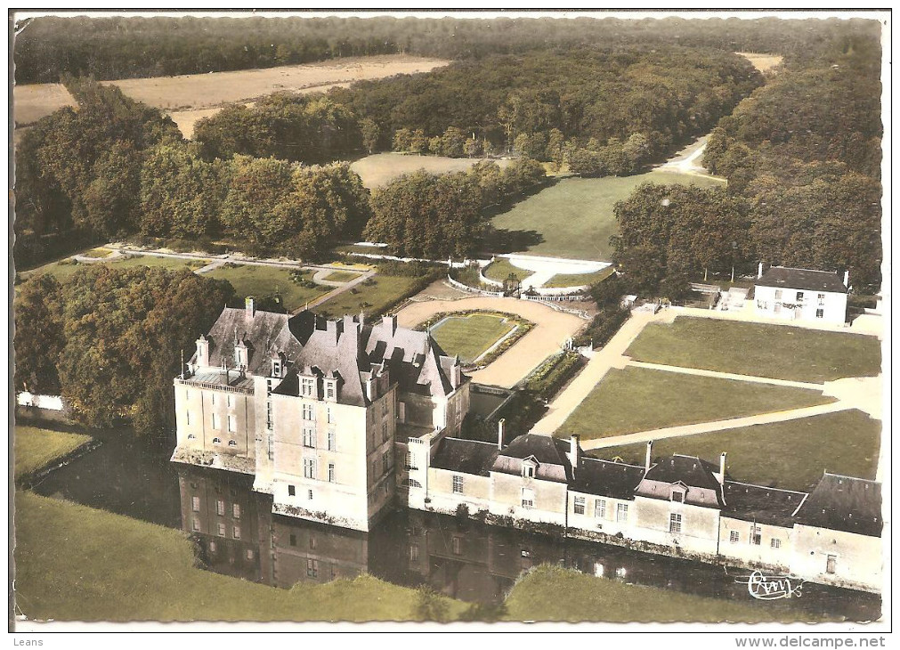 CLERE LES PINS  Vue Aérienne Chateau De Champchevrier  No 91 24 A  CIM - Cléré-les-Pins