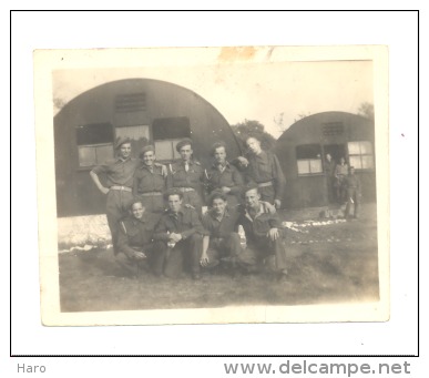 ARMEE BELGE - Photo ( 6 X 8 Cm) De Soldats Belges En IRLANDE  à Coledon En 1945 - Fin Guerre 40/45  (sf101) - Oorlog, Militair