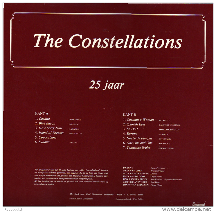 * LP *  THE CONSTELLATIONS - 25 JAAR (Holland EX!!!) - Jazz