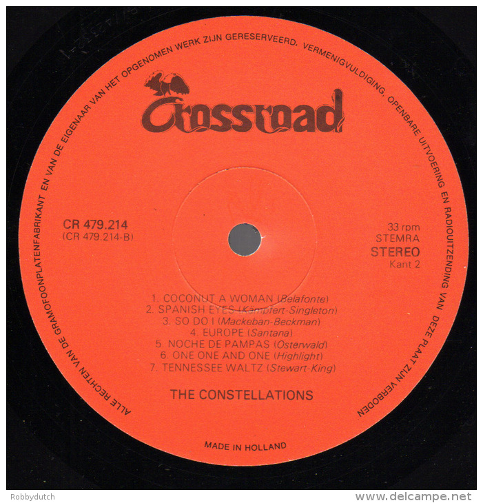 * LP *  THE CONSTELLATIONS - 25 JAAR (Holland EX!!!) - Jazz