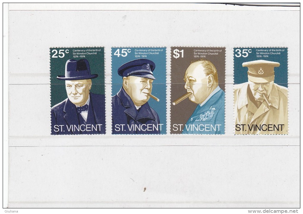 St. Vincent 1974 - Yt 368/71** - St.Vincent (...-1979)