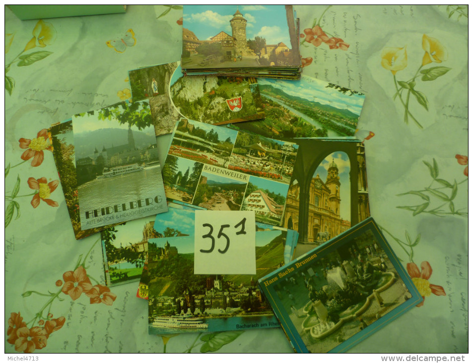 LOT 100 CARTE POSTALE ALLEMAGNE - 5 - 99 Cartes