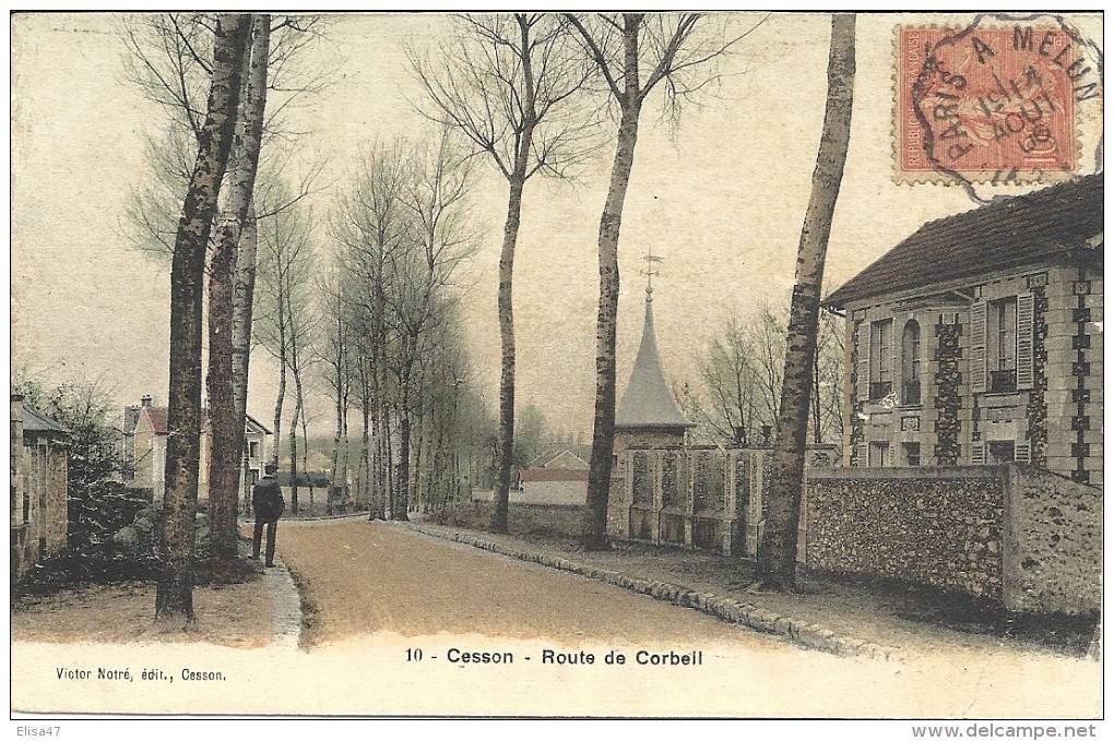 77    CESSON   ROUTE   DE  CORBEIL - Cesson