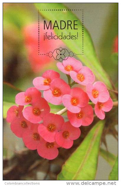 Lote PEP784, Cuba, Entero Postal, Postcard, 2008, Postal Stationary, Madre, Felicidades, Flores, Flower, Mother´s Day, 7 - Otros & Sin Clasificación