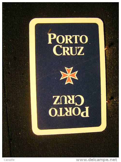 Playing Cards / Carte A Jouer / 1 Dos De Cartes, Inscription  Publicitaire / Aperitif,  Porto Cruz - Autres & Non Classés