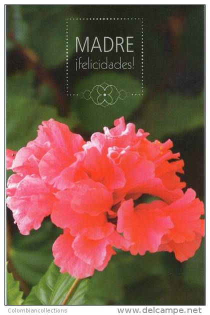 Lote PEP787, Cuba, Entero Postal, Postcard, 2008, Postal Stationary, Madre, Felicidades, Flores, Flower, Mother´s Day,10 - Otros & Sin Clasificación