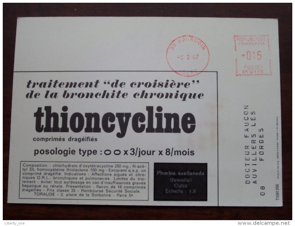 PHOEBIS AVELLANEDA - Anno 1967 ( Thioncycline - Zie Foto Voor Details ) !! - Papillons