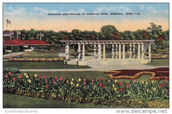 Pavilion And Pagoda In Overton Park Memphis Tennessee - Memphis